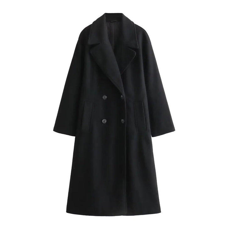 Women's Elegant Wrap Longline Coat