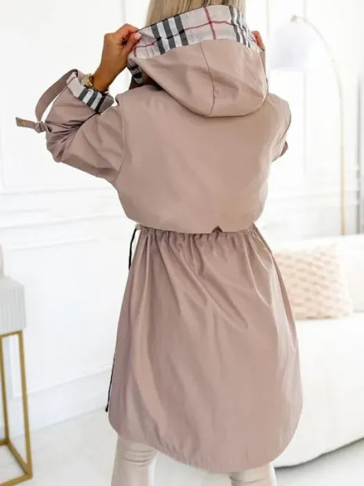 Women's Waterproof Windproof Zip Coat