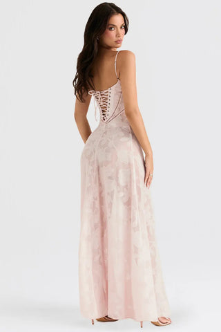 Women's Open Back Summer Maxi Dress