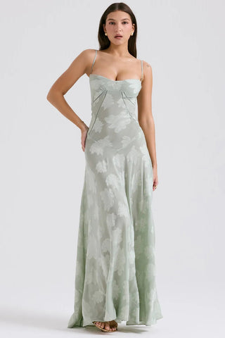 Women's Open Back Summer Maxi Dress