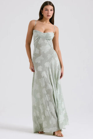 Women's Open Back Summer Maxi Dress