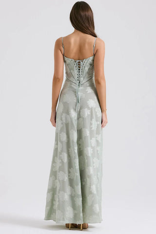 Women's Open Back Summer Maxi Dress