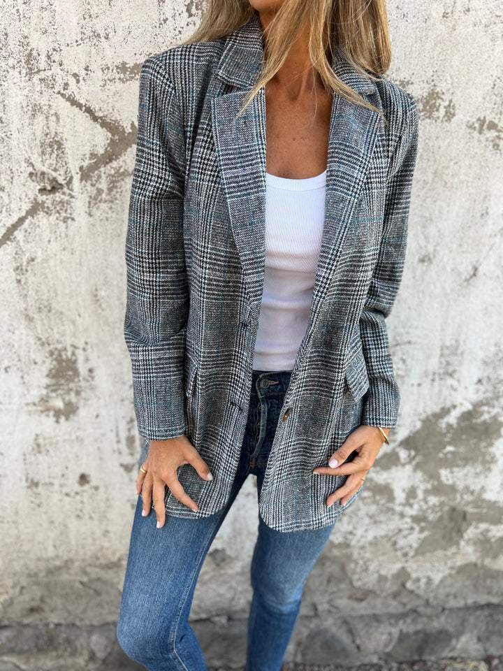 Women's Classic Checked Blazer