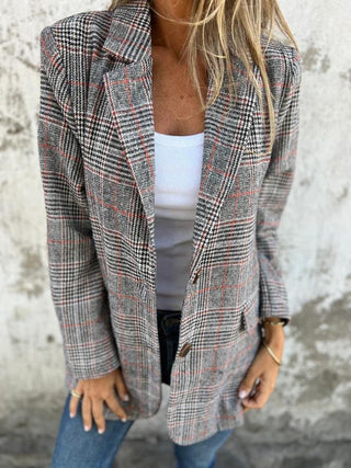 Women's Classic Checked Blazer