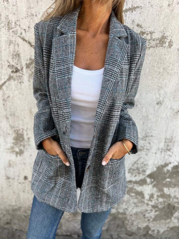 Women's Classic Checked Blazer