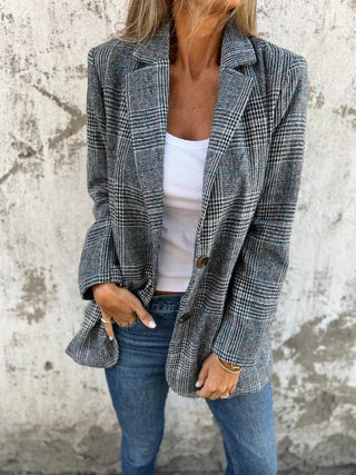 Women's Classic Checked Blazer