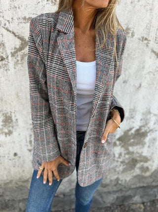 Women's Classic Checked Blazer