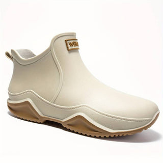 Women's Slip-On Round Toe Ankle Boots
