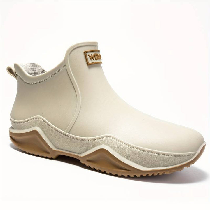 Women's Slip-On Round Toe Ankle Boots
