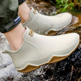Women's Slip-On Round Toe Ankle Boots