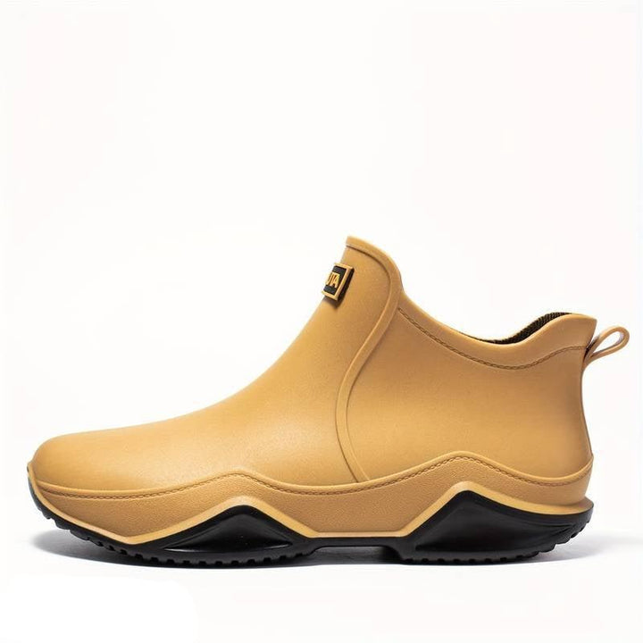 Women's Slip-On Round Toe Ankle Boots