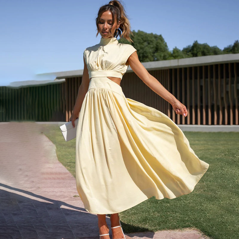 Women's Cut Out Maxi Dress