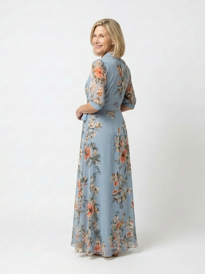 ELOWEN | FLORAL MAXI DRESS