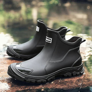 Lucas | Waterproof Boots Ankle Rain Chelsea Slip-On Outdoor