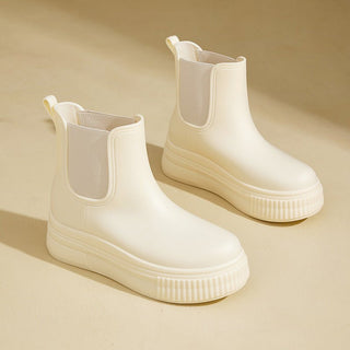 Olivia | Waterproof Boots Women's Chelsea Platform Rain Ankle