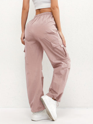 Women's Cargo Pocket Drawstring Pants