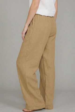 Women's Relaxed Linen Summer Trousers