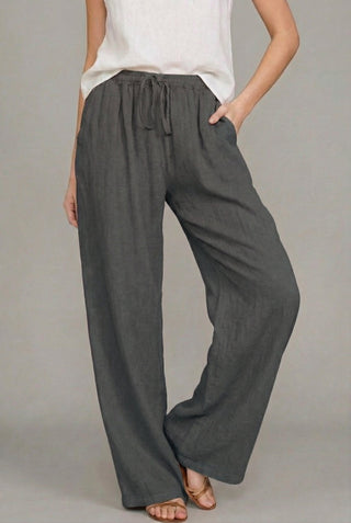 Women's Relaxed Linen Summer Trousers